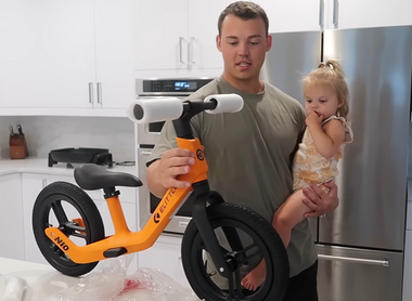 HOUSE OF HUGHES on YouTube ft. ELITTLE Balance bike N10