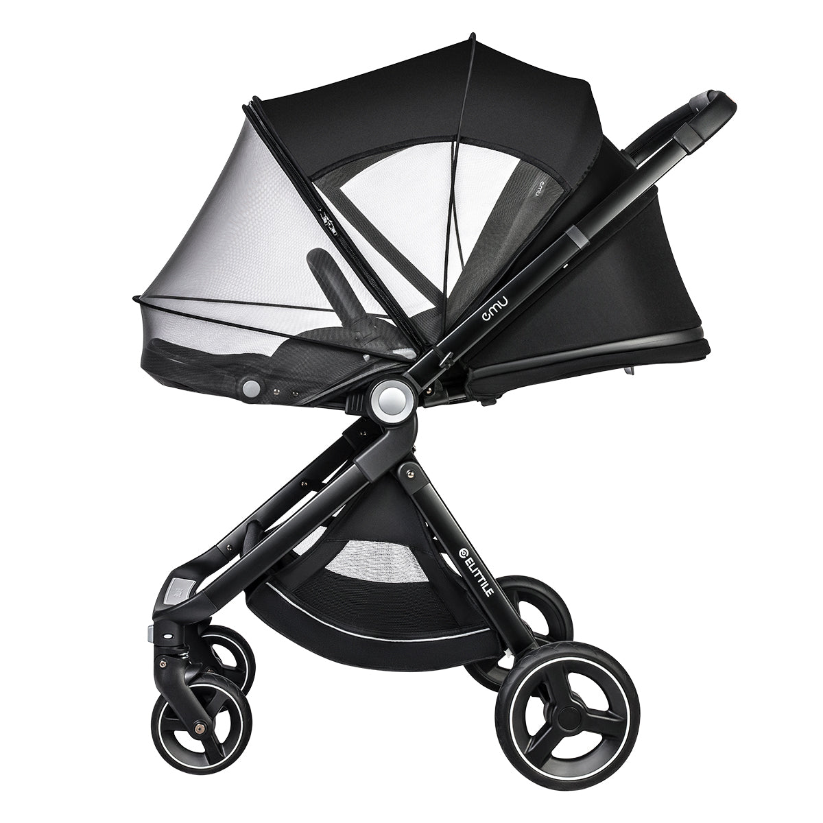 Extend sunshade for EMU Stroller