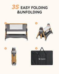 Babyboat Cozy 2 Bedside sleeper