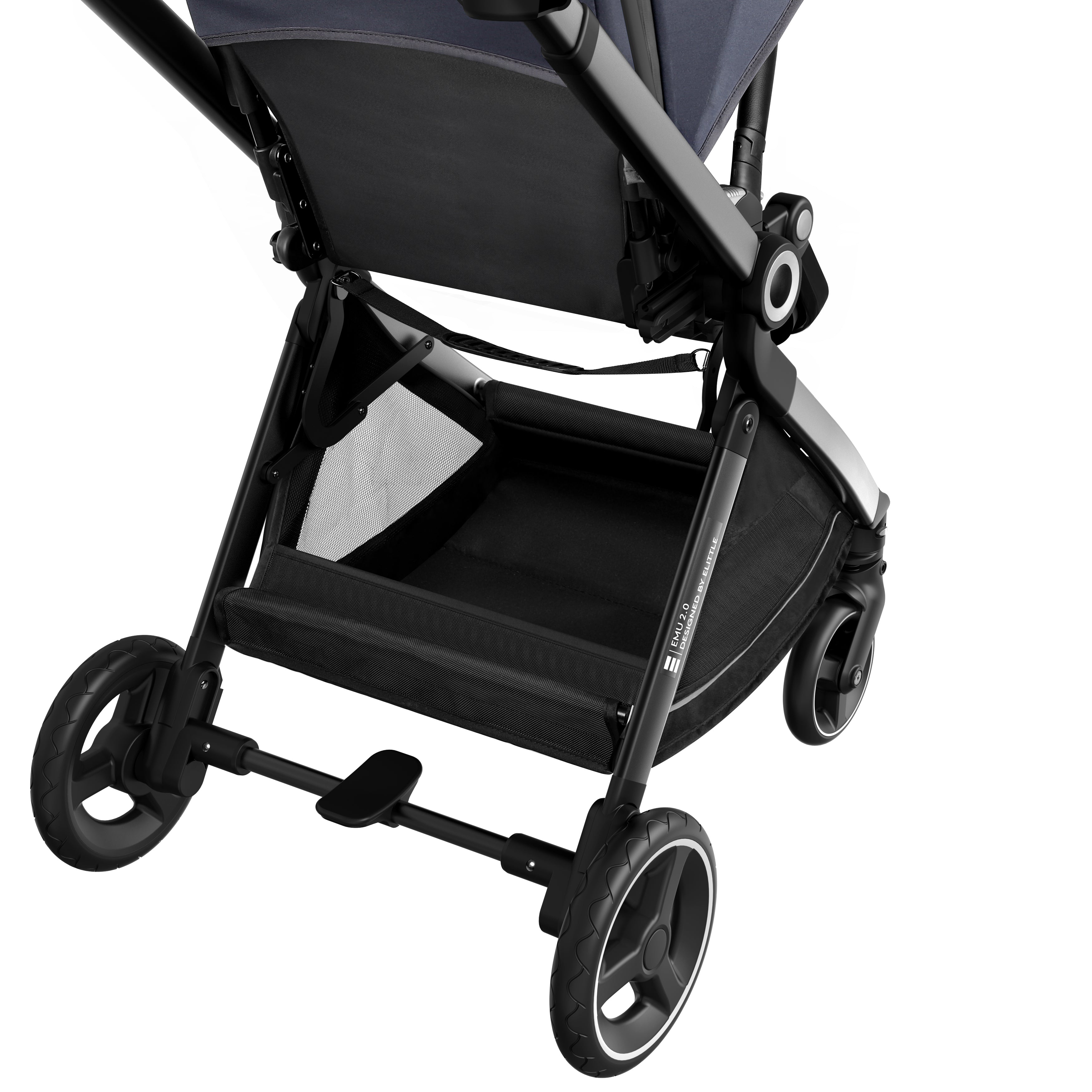 Elittle EMU Newborn-ready Full Size Revsersible Compact Baby Stroller