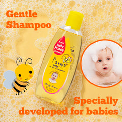 [ElittleCare]Baby Honey Shampoo 100ml Newborn Shampoo Children's Shampoo Honey Scent