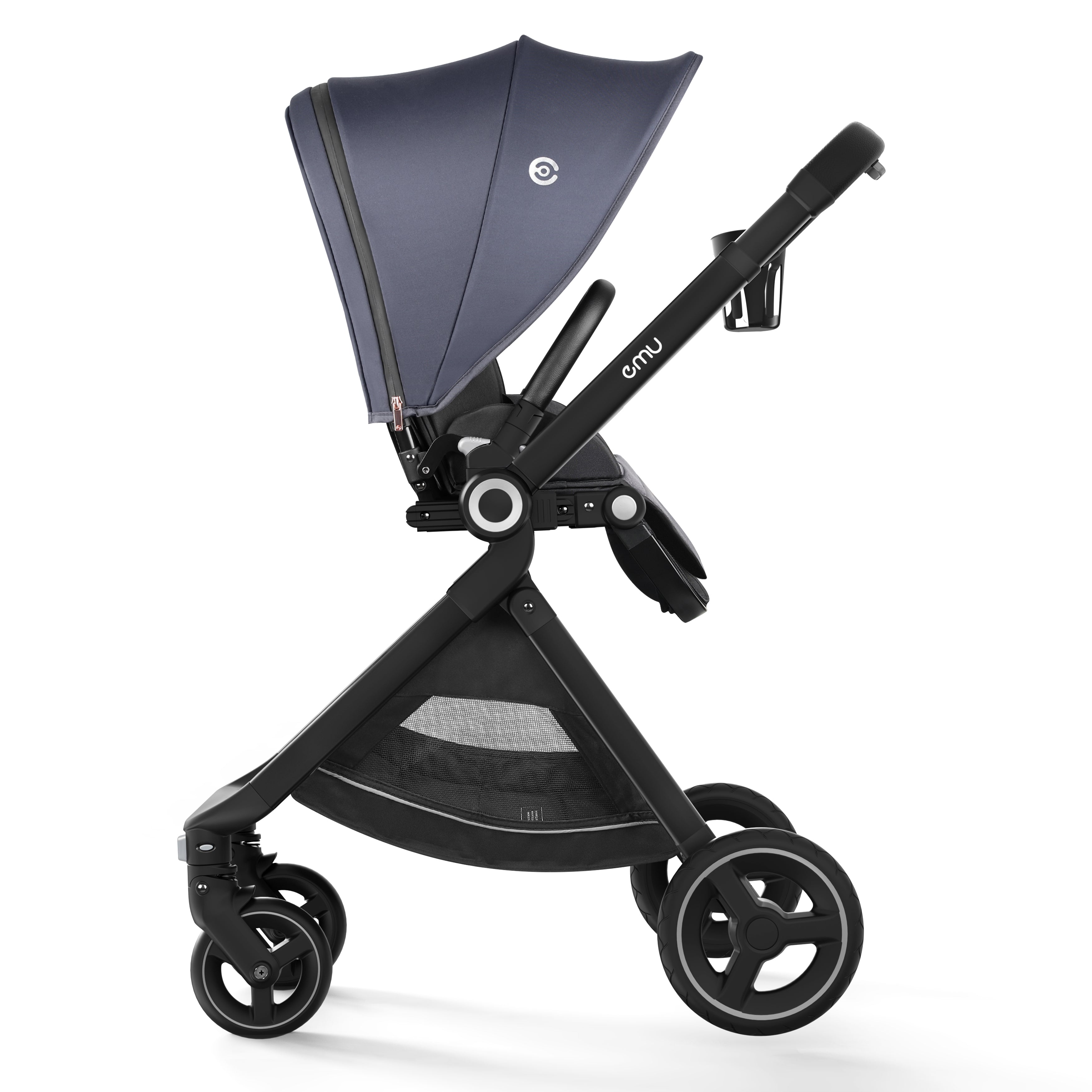 Baby Stroller ELITTLE EMU Toddler Stroller with Reversible Seat, Full-Size  Infant Stroller for 0-36 Months Baby, Compact stroller for Comfortable